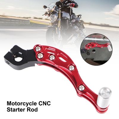Accessori per moto Leve di avviamento a pedale del motore Leva di avviamento per moto 1 pezzo Lega di alluminio CNC per Honda 139QMB Asta di avviamento per moto
