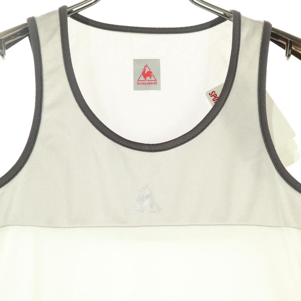 Unbenutzt le coq sportif Ärmelloses Tanktop S grau Herren Gebraucht