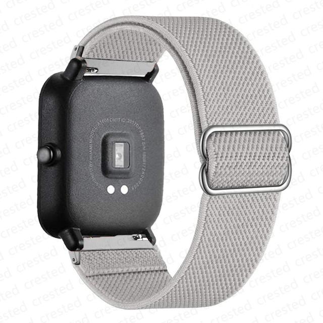 Nylon Band For Amazfit GTS 4/2/2e/3/GTS2 Mini/GTR/4/3/Pro/GTR2/stratos Bracelet Correa Amazfit Bip 6 5 3 20mm/22mm Watch Straps