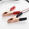 DC Power Adapter with Battery Clip 12V Vehicle USB Charger for Cellphone Tab