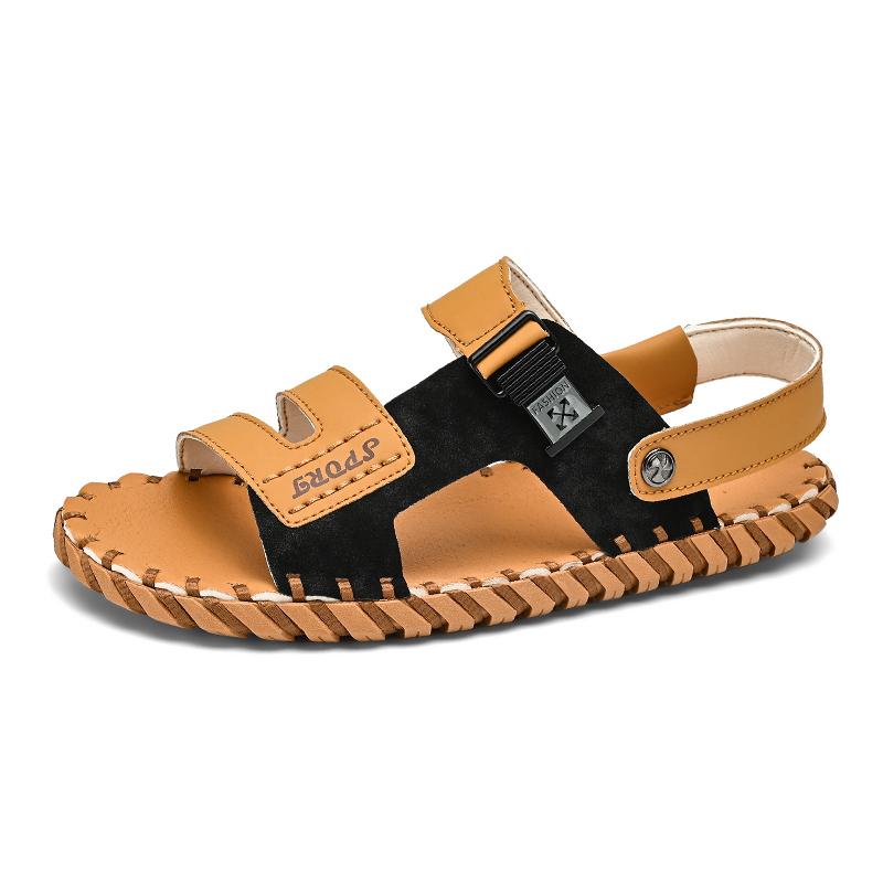 

Универсальные сандалии мужские 2024 летние сандалии для мужчин повседневные пляжные сандалии мужские новая обувь для ходьбы легкая уличная повседневная обувь 44