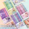 8Colors/Set DIY Scrapbooking Acrylic Neutral Pen Quick Drying Large-capacity Color Watercolor Pen Drawing Painting Writing Tools