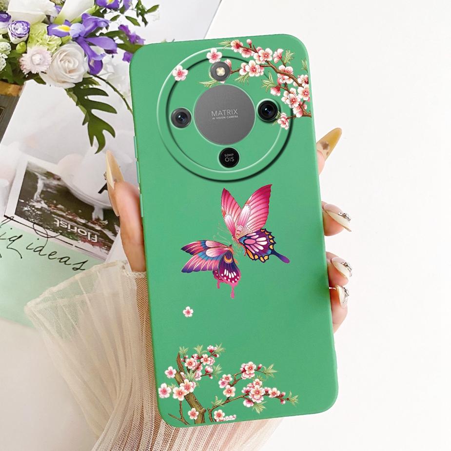 For Honor X9d Case MTN-NX1 Cute Dinosuar Cartoon Cover Soft TPU Phone Cases For Honor Magic 8 Lite X 70 HonorX70 HonorX9d Fundas