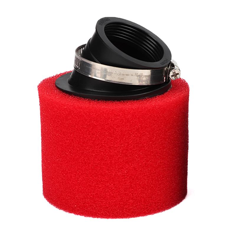 

Universal Motorcycle Foam Air Filter Sponge Cleaner For 50cc-250cc Moped Scooter Pit Dirt Bike ATV Quad Go Kart Buggy Parts Elbow 44mm-R