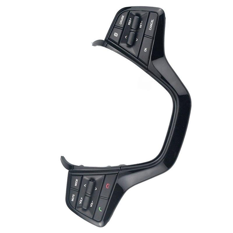 For Elantra 2016- 1.6L Car Multifunctional Steering Wheel Control Switch Set Cruise Volume Telephone Button