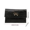 Purse Ladies Clutch Bag Handbag Evening Banquet Bag Casual Bow Envelope Bag  Office