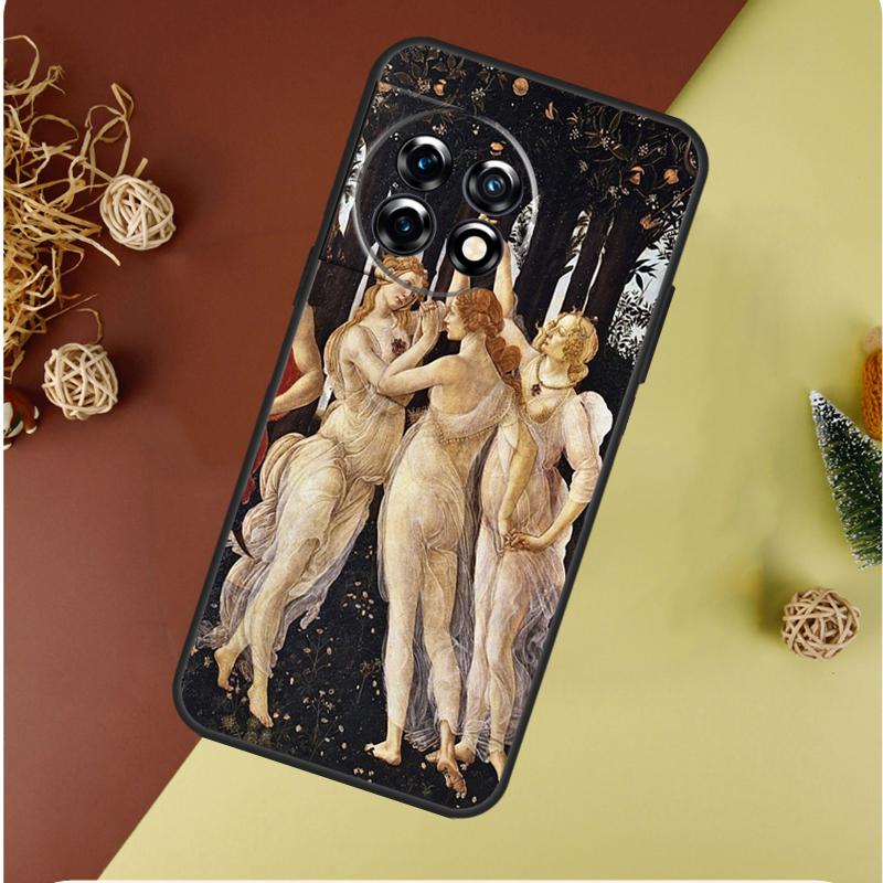 Oil Painting Art For OnePlus 13 13R 12 12R 11 9 10 Pro 8T 9RT 10T 10R N20 N30 Nord CE 2 3 4 Lite Phone Case