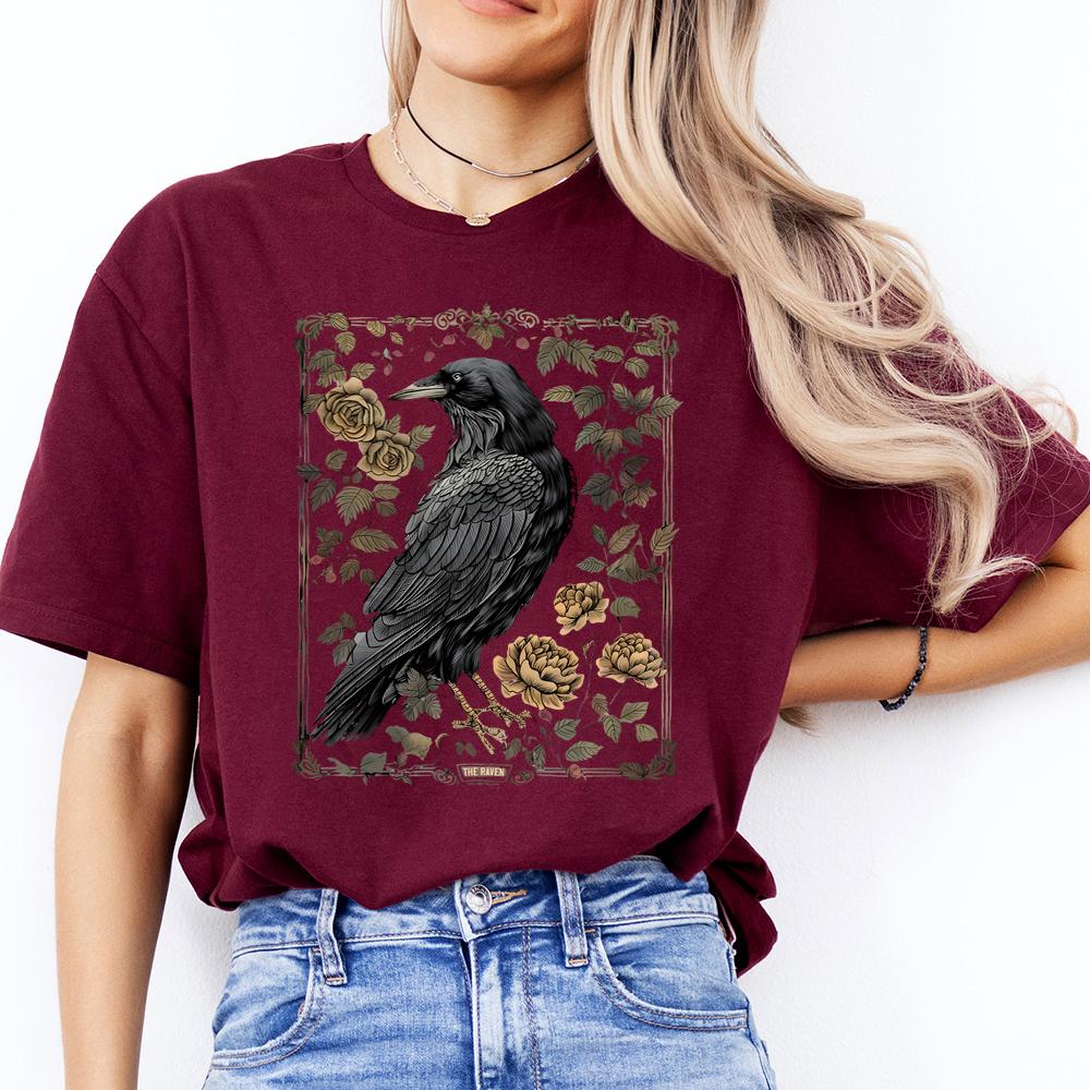Tarot Card Comfort Shirts Goblincore Gothic Witchy Dark Academia Shirt Crewneck Casual Daily Unisex Y2K Top Streetwear