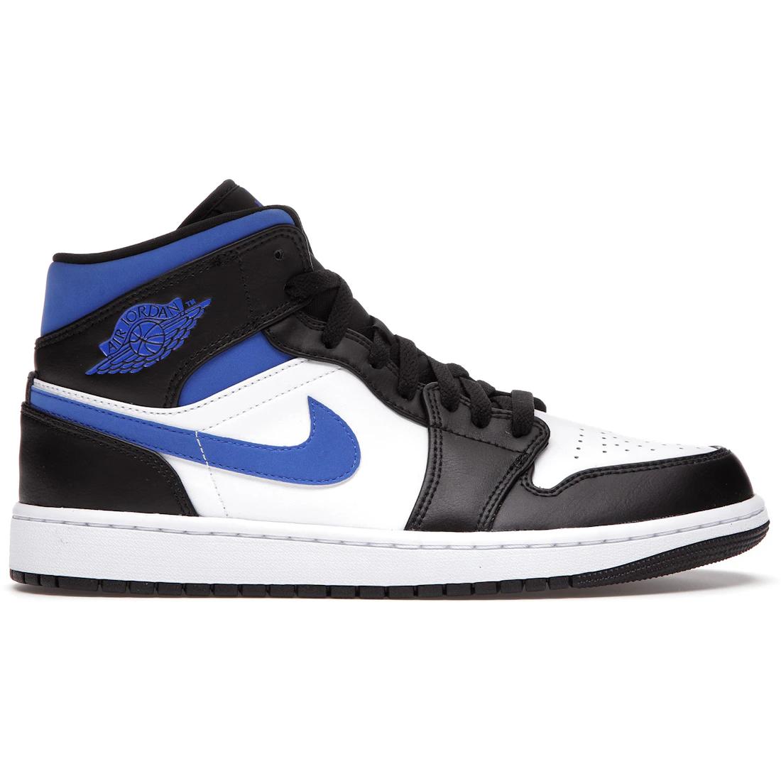 

Sneaker Jordan 1 Mid White Black Racer Blue(554724-140) 45