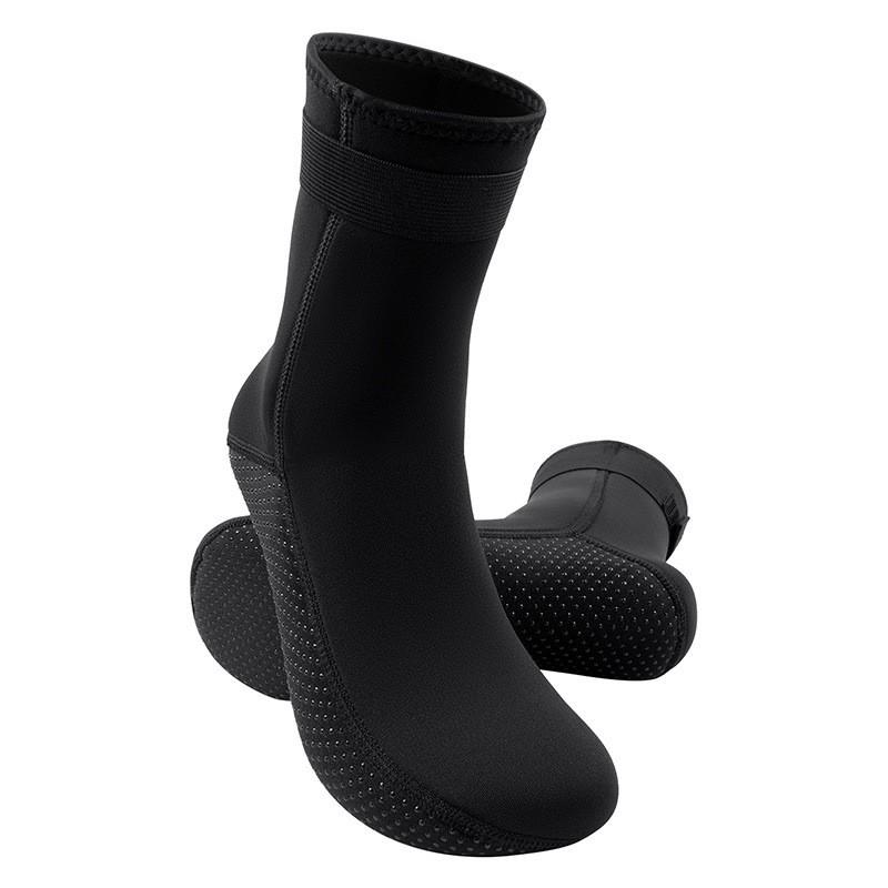 3mm Neoprene Dive Socks Snorkeling Surfing Water Sports Warm Thick Mid-Calf Anti-Slip Unisex