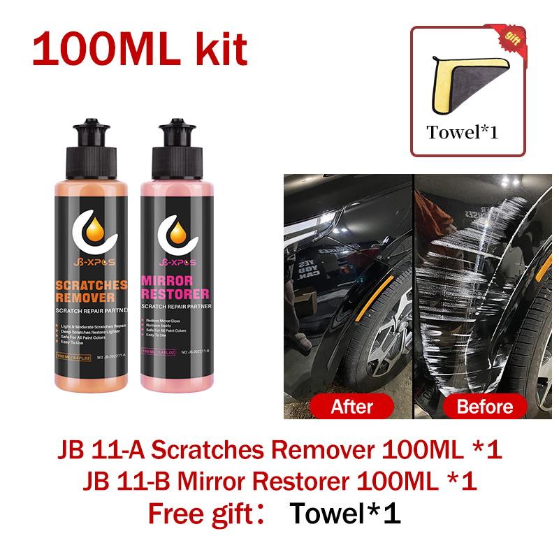 JB 11 Car Scratch Remover Mirror Restorer Polishing Paste Paint Restorer Repair Partner Cream Maintenance Care Auto Accessories