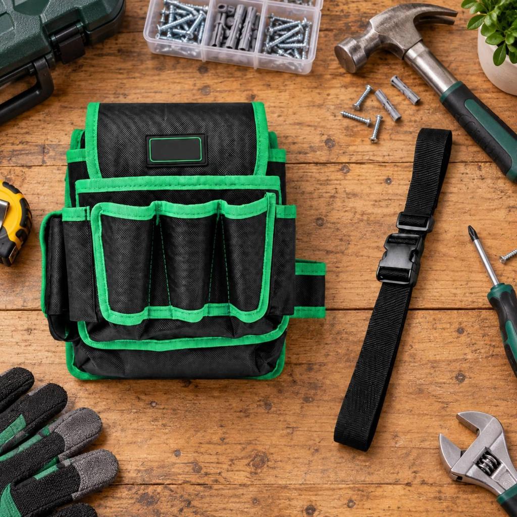 Oxford Cloth Tool Waist Pouch Waterproof Water-Resistant for