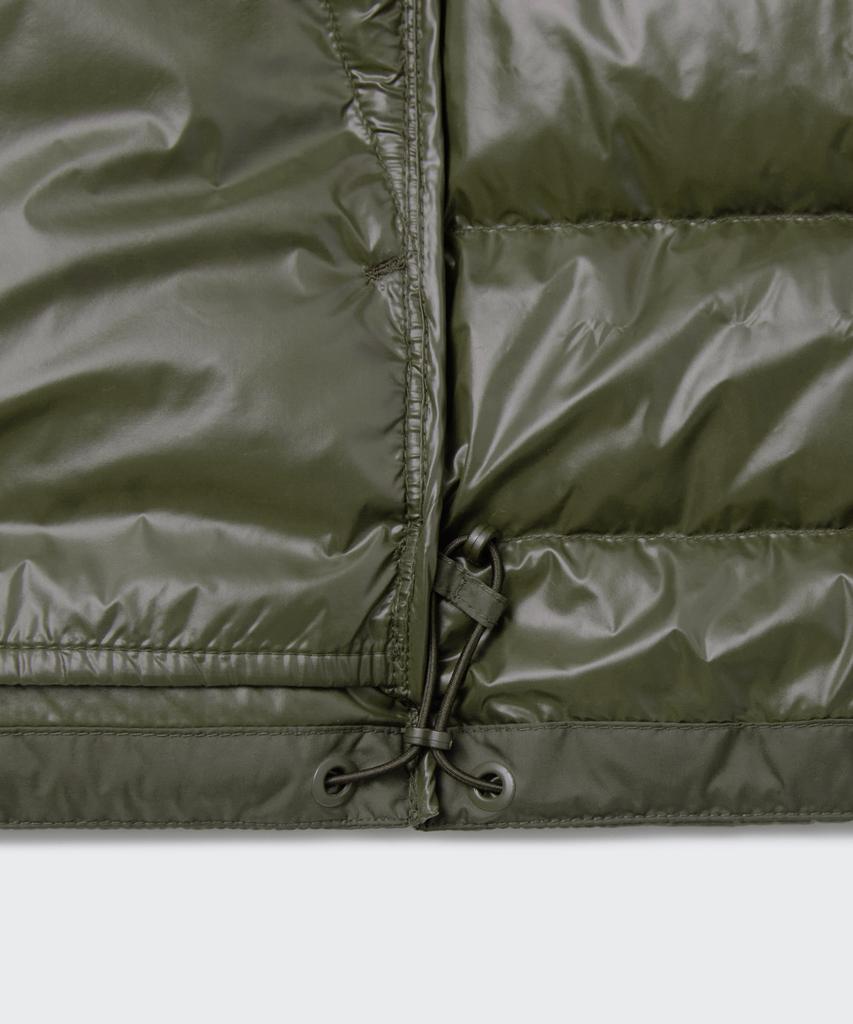 Musinsa Standard [City Leisure] Hooded Light Down Jacket [Khaki]