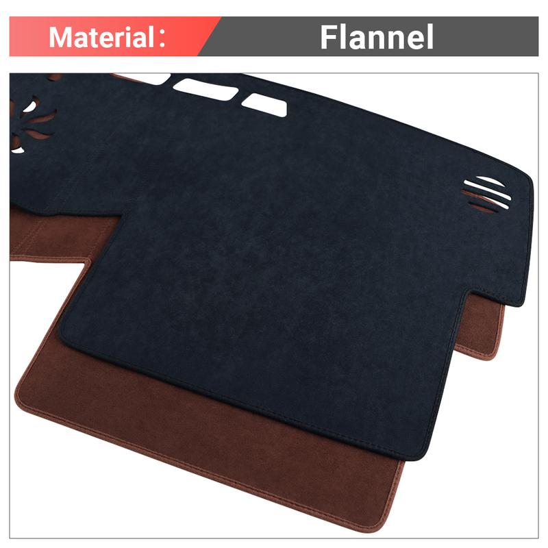 For Toyota Land Cruiser 200 J200 2008-2016 2017 2018   Car Dashboard Cover Avoid Light Pad Anti-UV Carpets Non-Slip Mats