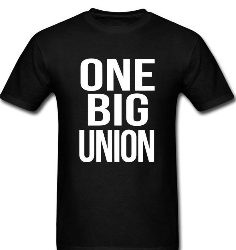 

Industrial Workers Of The World One Big Union Work IWW T shirt Tee S