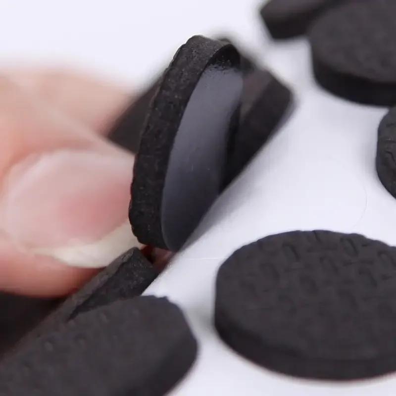 Self Adhesive Furniture Leg Feet Protector Mat Chair Furniture Leg Pad Anti-Skid Scratch DIY Resistant Furniture Feet Floor Protector Pads for Home
