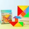 Little Carney 3D Magnetic Tangram Set for Grades 1-2: Educational Math & Geometry Tool for Kids