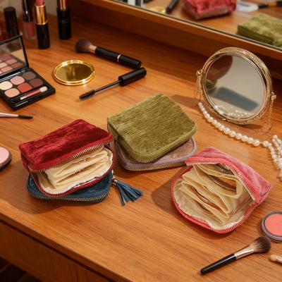 Borsa Portagioie Grande Capacità Chiusura a Zip Portatile Organizer da Viaggio per Gioielli Scomparti Multipli Sacchetto Portaoggetti per Gioielli