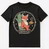 T-shirt Unisexe Renard Rusé Charisme Douteux Voleur de Tarte Animal de la Forêt