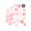 46 Pieces/Set Party Round Paper Sticker Gift Bag Favor Pouch Self Adhesive Label Decoration Packaging Accessories