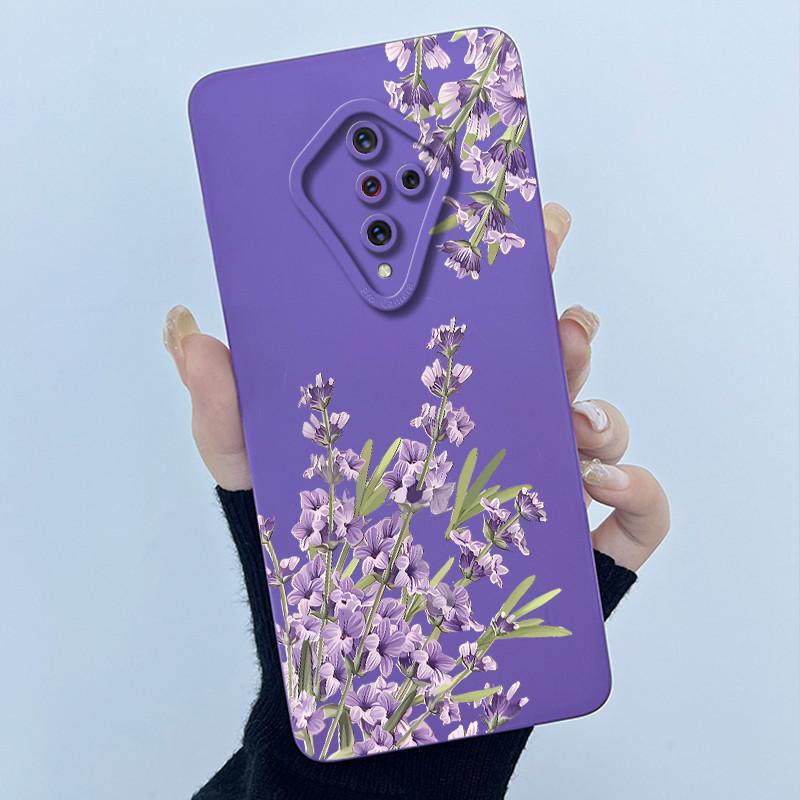 For Vivo S1 Pro Case 1920 PD1945F_EX Cover Lovely Cat Soft Liquid Silicone Matte Phone Case For Vivo X50 Lite V17 Russia Coque