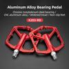 ROCKBROS MTB Road Bicycle Pedals  Aluminum Alloy Bike PedalsAnti-slip Ultralight Sealed Bearing One-piece Mountain Bike Pedal