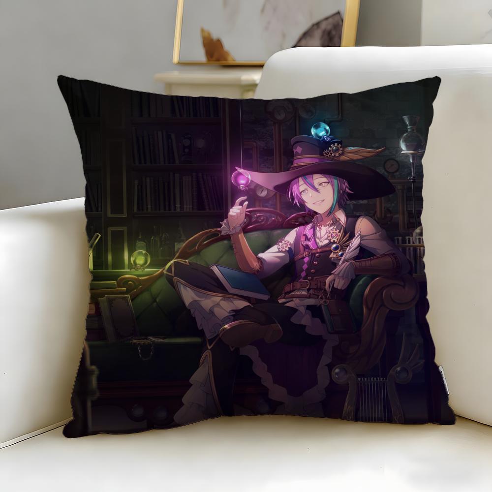 popular anime character Kamishiro Rui Cushion Cover Soft & Easy-Wash Pillow Case – Versatile for Couch, Bed, Travel and Office