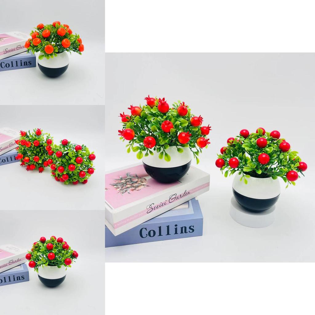 Artificial Fruit Plant Decor With Plastic Material For Home And Event Use