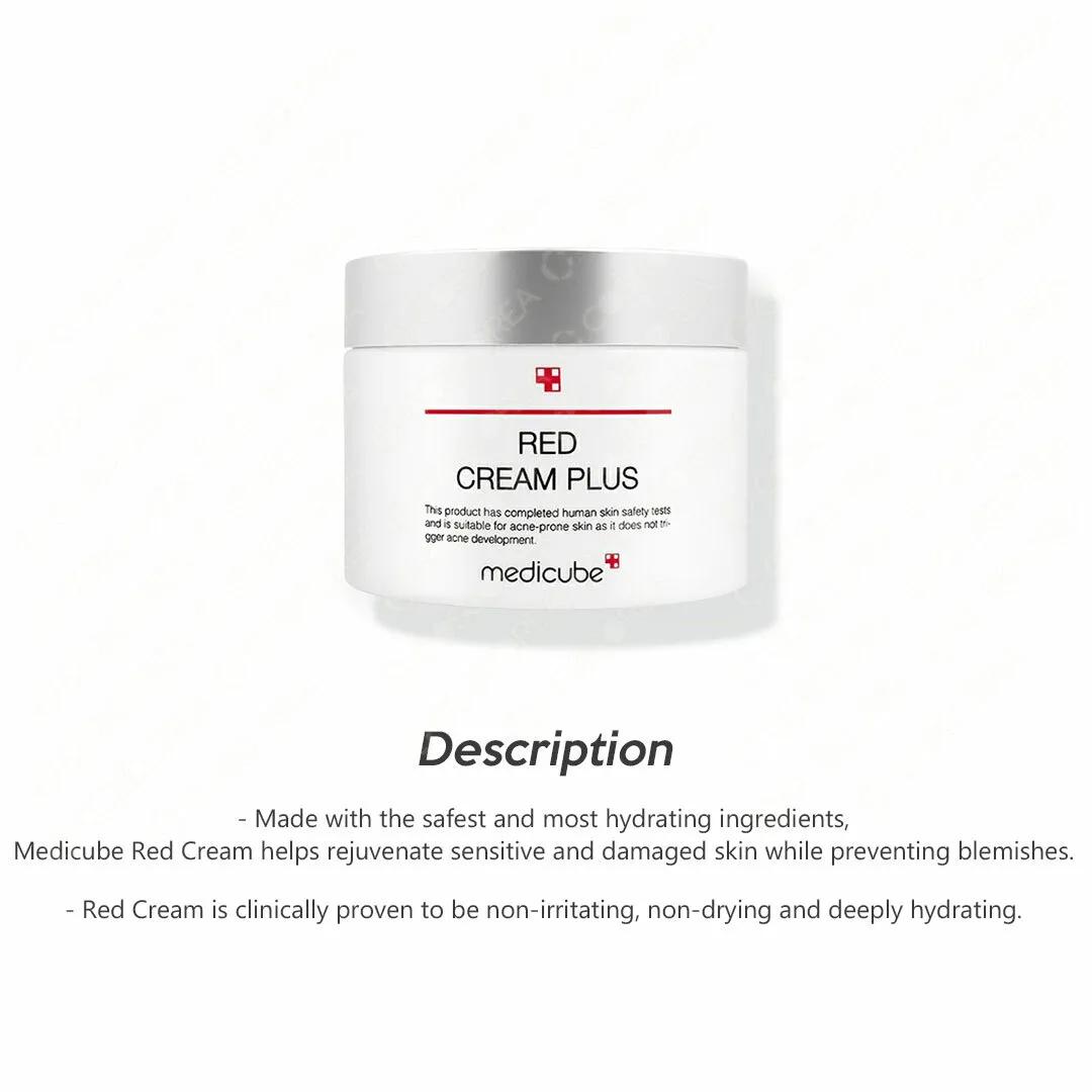 

Medicube Red Cream Plus, Увлажняющий, Корейская косметика, Kbeauty, пробник