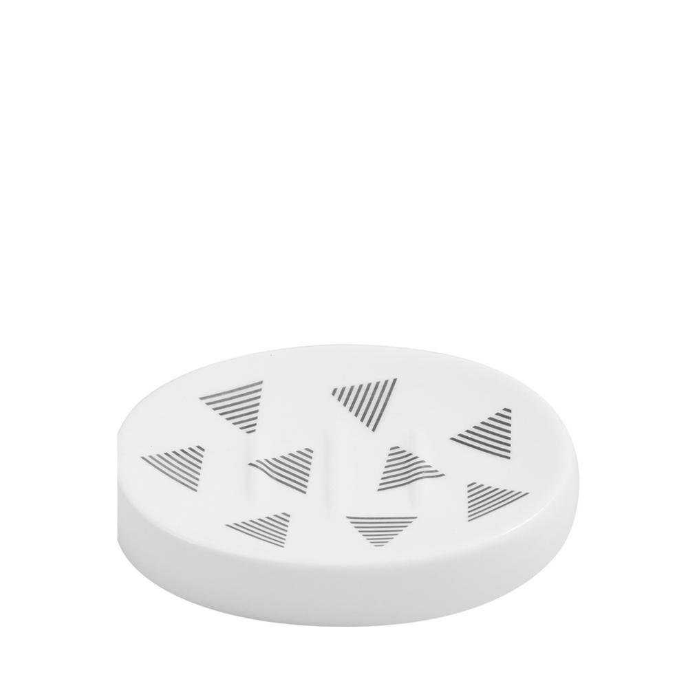AWD INTERIOR Valentino 1360 soap dish white porcelain