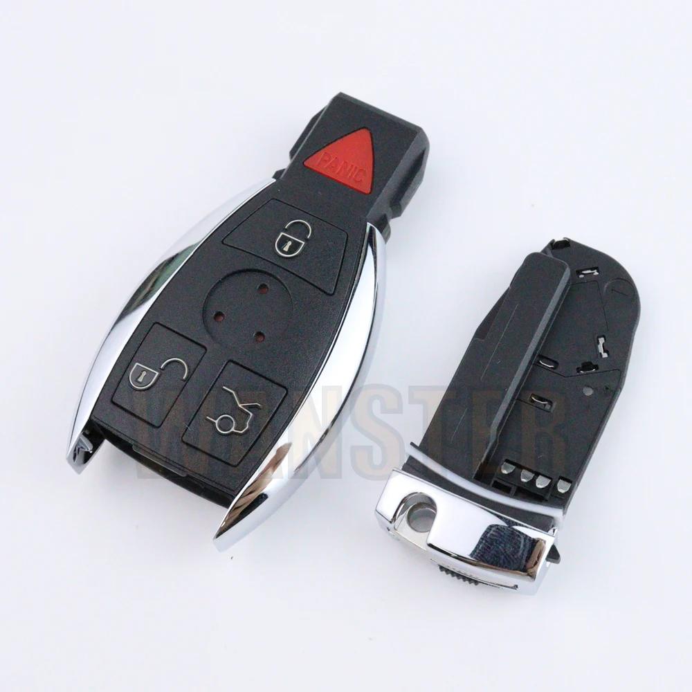 For Mercedes Benz Cl Slk Clk C E S Class Bga Nec Dual/Two/2 Battery Car Key Fob Case Shell Housing