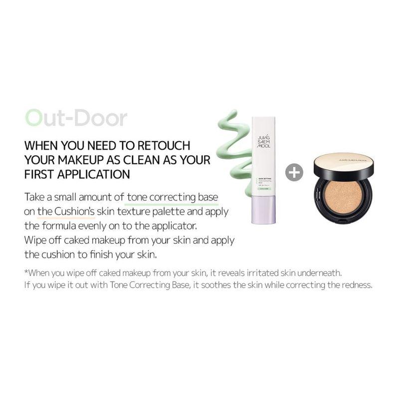 JUNG SAEM MOOL - Skin Setting Tone Correcting Base