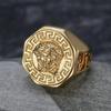 Men's Stainless Steel Greek Mythology Retro Ring