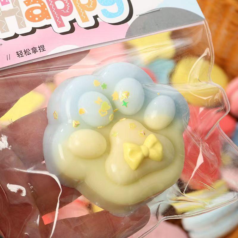 

Милая кошачья лапка, игрушка для снятия стресса, супермягкая и реалистичная силиконовая игрушка, креативное снятие стресса в виде кошачьей лапки