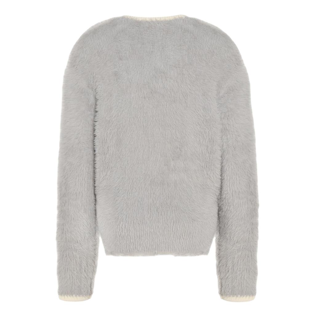 adidas Originals Cardigan FW25 Crafted New Year Collection Lazy Style Knitted Sports Cardigan Loose Long Sleeve Sweater Women Cardigans KT-3170