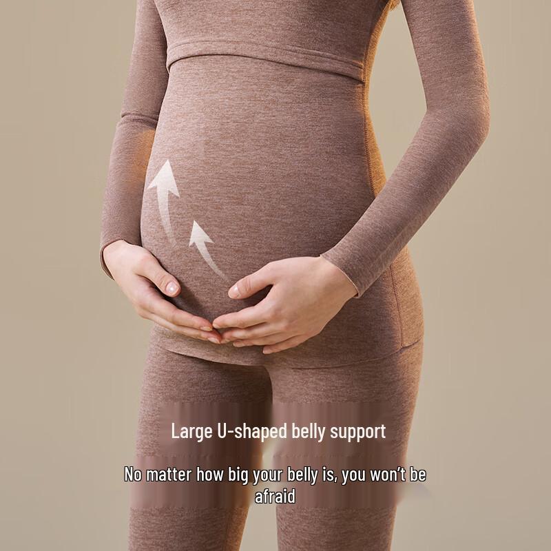 Modal Maternity & Postpartum Nursing Thermal Underwear Set
