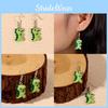 Dinosaur Shape Animal Earrings With Handcrafted Art For Women Jewelry Casual
