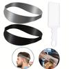 1pc/2pcs Hair Cutting Positioning Comb Flat Top Comb, Neckline Shaving Template And Hair Trimming Guide Headband
