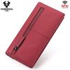 Humerpaul The First Layer of Cowhide Ladies Clutch, Large-capacity RFID Anti-theft Swipe Multi-card Wallet with Photo Window
