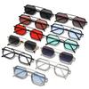 Fashion Metal Frame Polygonal Sunglasses Women Men Vintage Double-bridge Punk Sun Glasses Driving Goggles Retro UV400 Shades