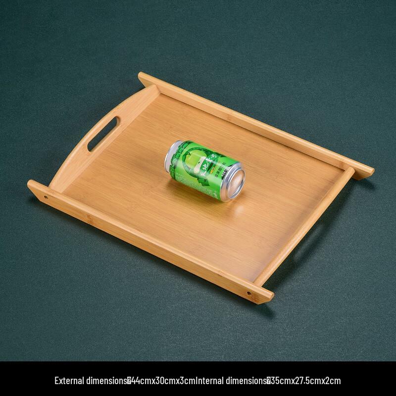 Wuhe Bamboo Wood Rectangular Serving Tray