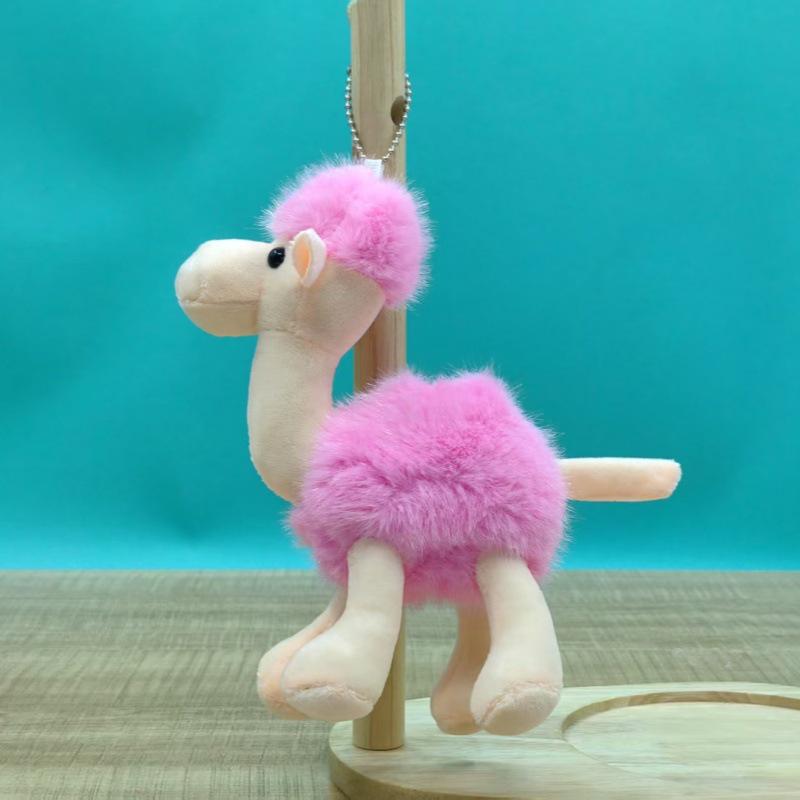 Cute Camel Plush Keychain - Adorable Desert Camel Doll Bag Charm