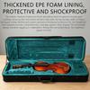 Oxford Fabric Violin Carry Transport Case With Shockproof Padding And Adjustable Shoulder Strap For 1/4 To 4/4 Violins