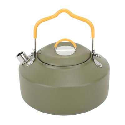 1L Outdoors Kettle Heat Resisting Stainless Steel Teapot Portable Camping Water Kettle with