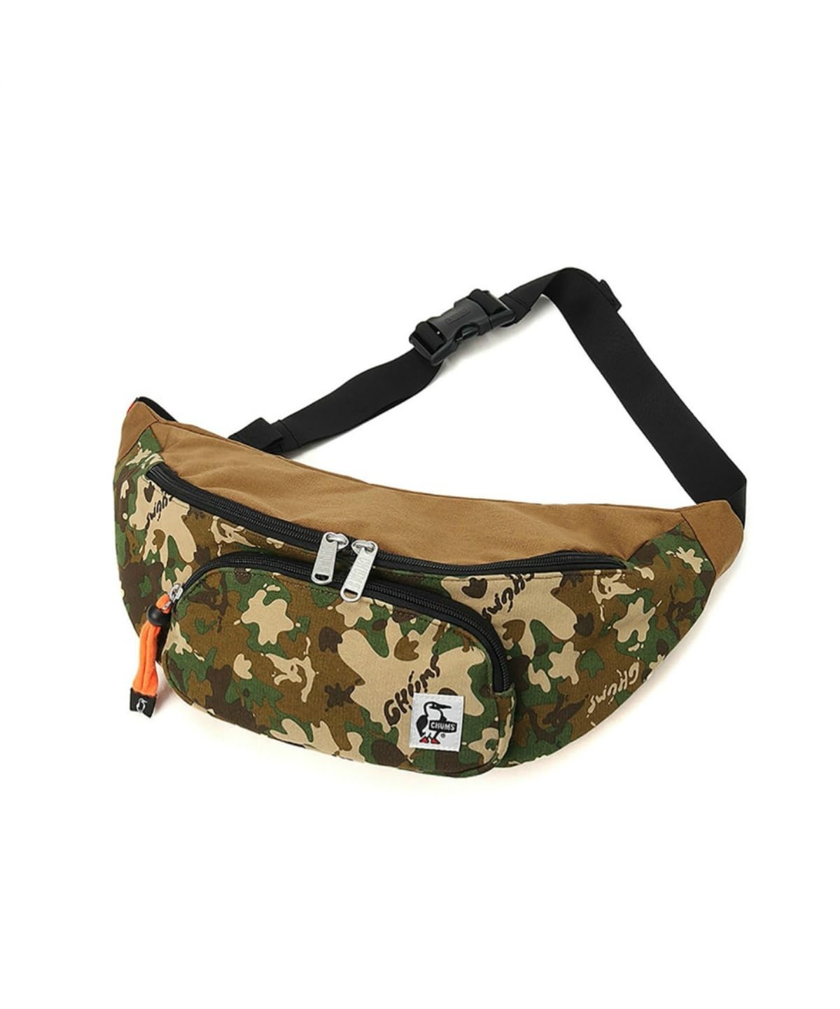 

Packing Organizer Fanny Pack Sweat Nylon Splash Camo [Chums]