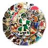 50 Avatar: Adesivi The Last Airbender - Decalcomanie Impermeabili Anime Cartoon per Quaderni, Borracce, Valigie e Auto