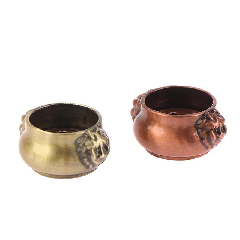 1Pc 7 Holes Lion Head Incense Burner Plate Holder Home Incense Stick Ornament