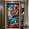 Forest Tiger Large Size Diamond Painting New Collection Wild Animals Diy Full Drill Rhinestone Embroidery Mosaic Cross Stitch Kits