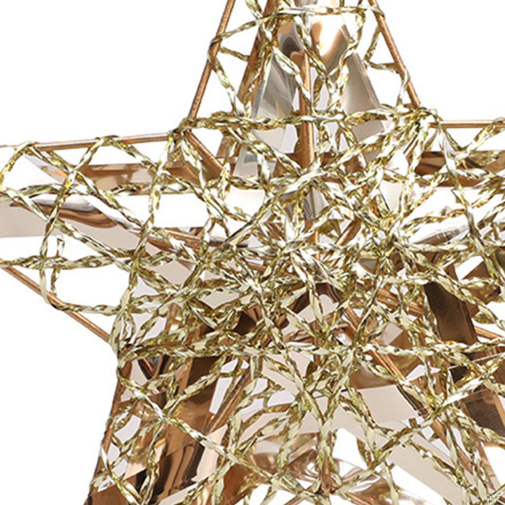 Christmas Tree Top Star Decoration Cute Festive Xmas Ornament for Living