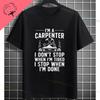 Carpenter Funny Rock Paper Scissors Vs Table Saw Graphic Humor Tshirt Casual Shortsleeve 100 Cotton Crewneck Tshirt